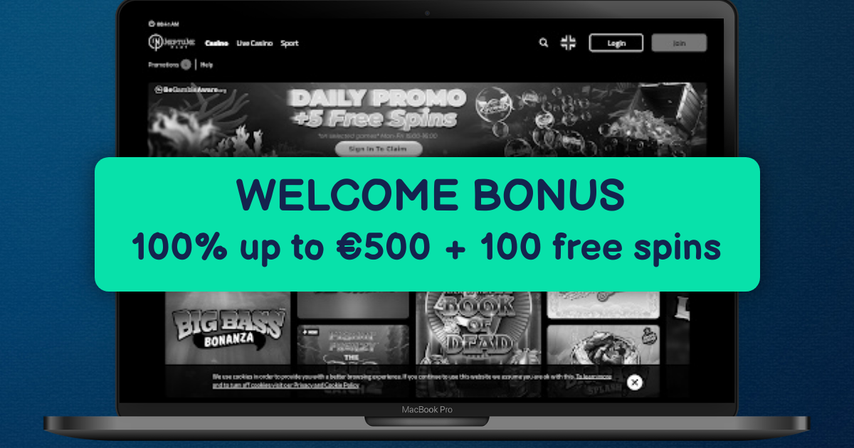 Neptune Casino banner
